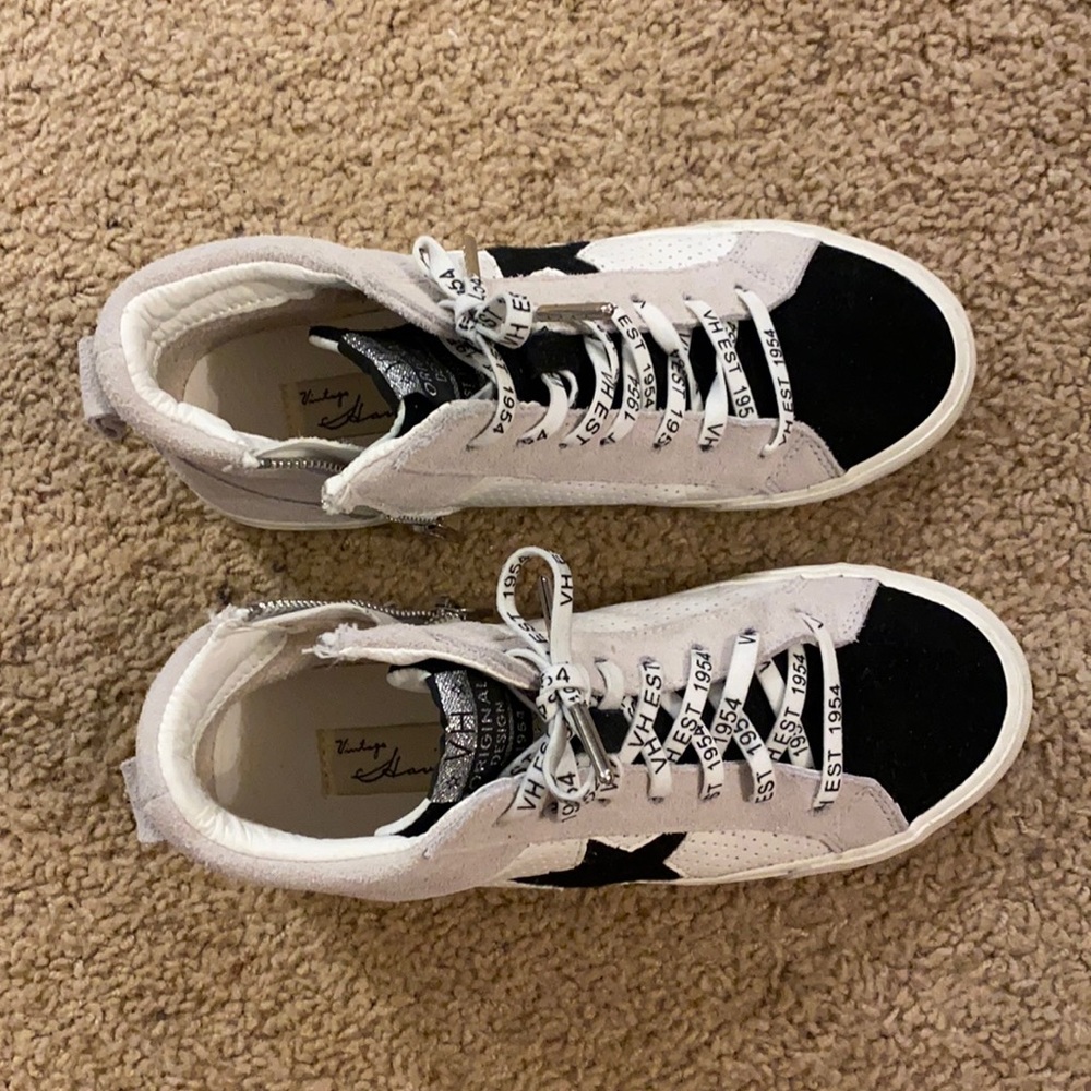 Vintage Havana high top sneakers